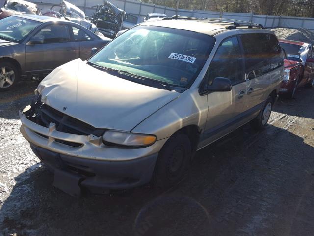 2B4GP45R9YR716208 - 2000 DODGE CARAVAN SE GOLD photo 2