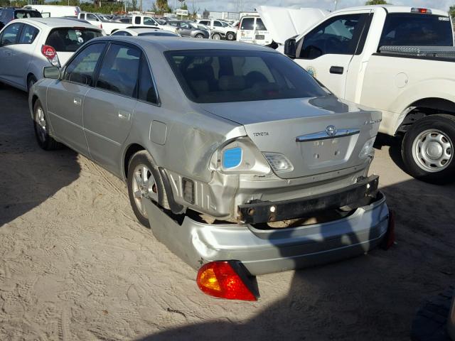 4T1BF28B71U183976 - 2001 TOYOTA AVALON XL SILVER photo 3