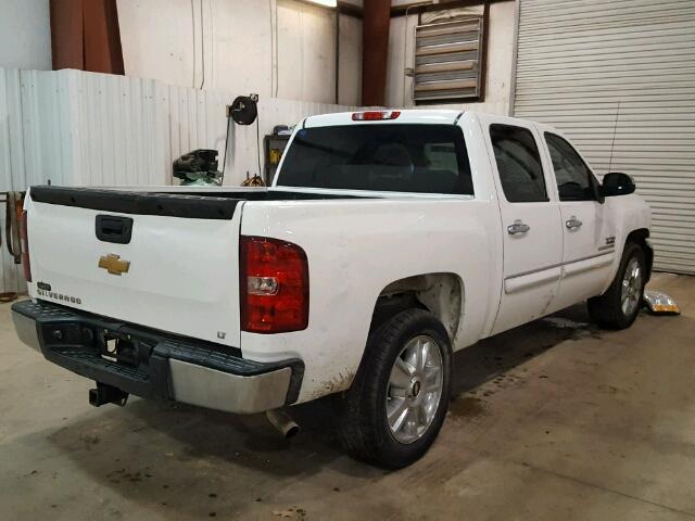 3GCPCSE08DG228842 - 2013 CHEVROLET SILVERADO WHITE photo 4