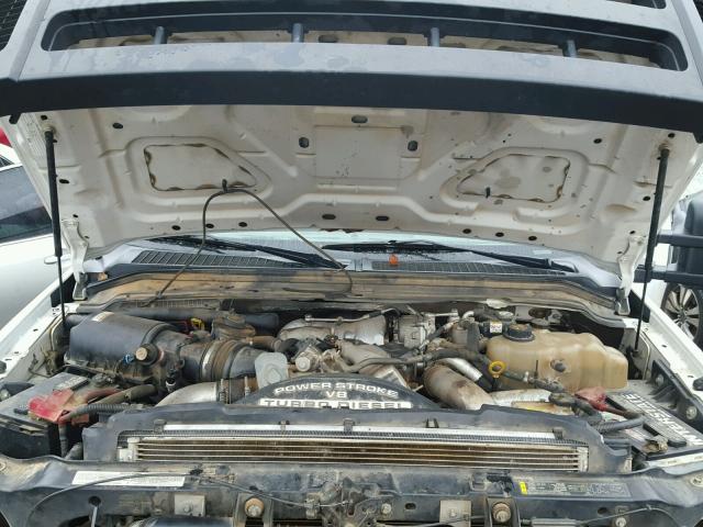 1FDWX36R38EE48692 - 2008 FORD F350 SUPER WHITE photo 7