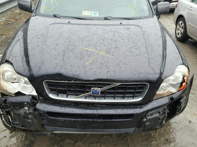 YV1CZ91H141101909 - 2004 VOLVO XC90 T6 BLACK photo 7