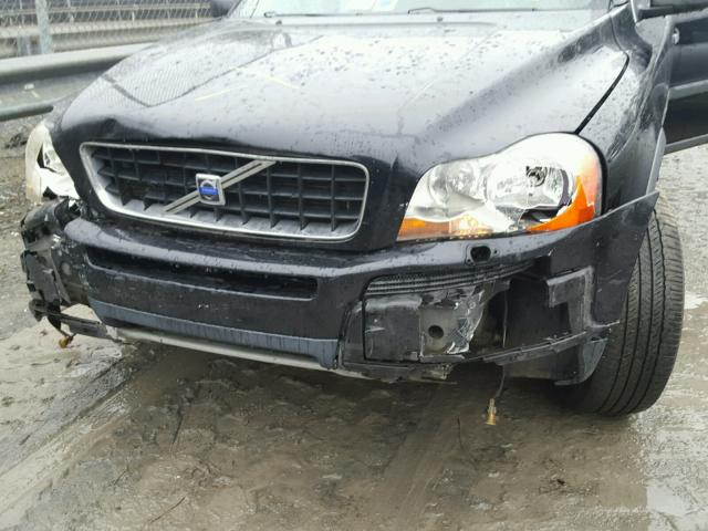 YV1CZ91H141101909 - 2004 VOLVO XC90 T6 BLACK photo 9