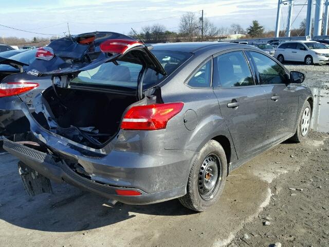 1FADP3E27HL311367 - 2017 FORD FOCUS S GRAY photo 4