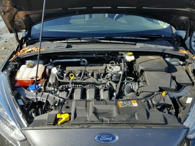 1FADP3E27HL311367 - 2017 FORD FOCUS S GRAY photo 7