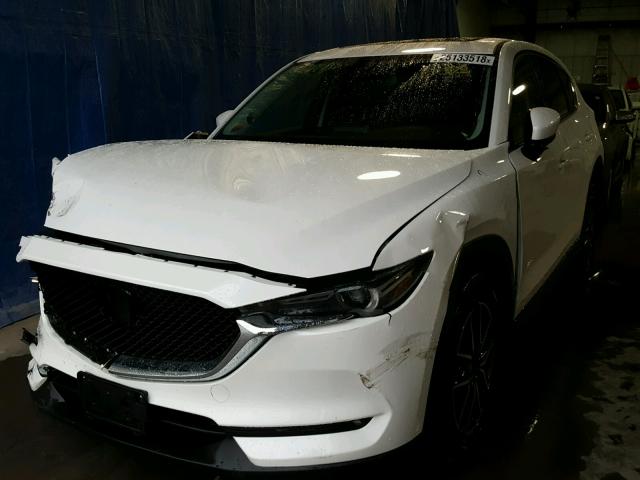 JM3KFADL9H0184911 - 2017 MAZDA CX-5 GRAND WHITE photo 2