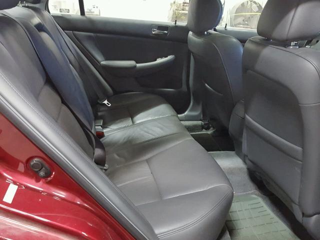 1HGCM56836A141046 - 2006 HONDA ACCORD EX BURGUNDY photo 6