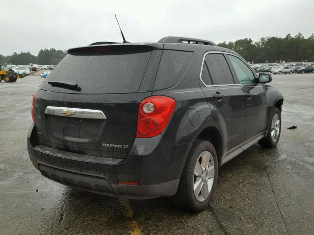 2GNALPEK1C1209598 - 2012 CHEVROLET EQUINOX LT BLACK photo 4