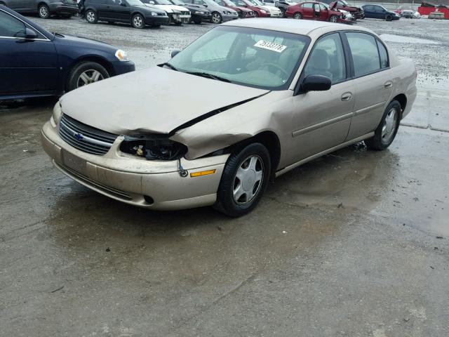 1G1ND52J1Y6103961 - 2000 CHEVROLET MALIBU BEIGE photo 2