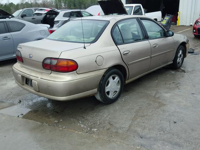 1G1ND52J1Y6103961 - 2000 CHEVROLET MALIBU BEIGE photo 4