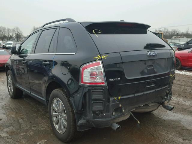 2FMDK49C69BA47315 - 2009 FORD EDGE LIMIT BLACK photo 3