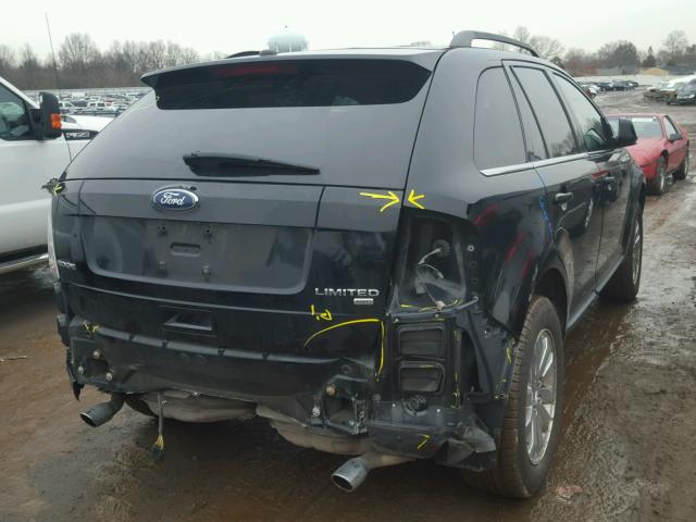 2FMDK49C69BA47315 - 2009 FORD EDGE LIMIT BLACK photo 4