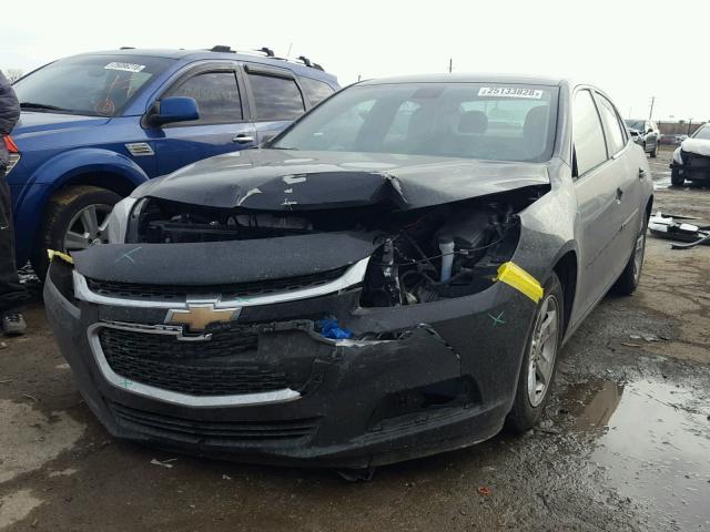 1G11B5SL1FF246704 - 2015 CHEVROLET MALIBU LS BLACK photo 2