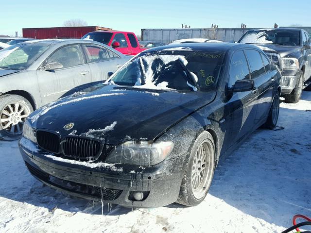 WBAHN835X6DT64449 - 2006 BMW 750 LI BLACK photo 2