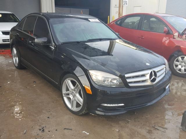 WDDGF5GB5BR143810 - 2011 MERCEDES-BENZ C 350 BLACK photo 1