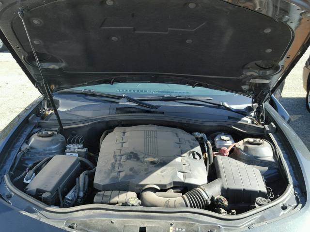 2G1FB1E37F9307458 - 2015 CHEVROLET CAMARO LS GRAY photo 7