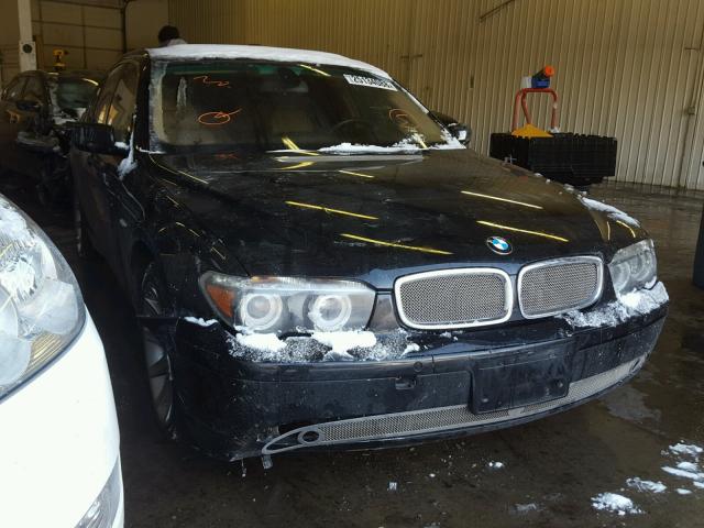 WBAGL63505DP74956 - 2005 BMW 745 I BLACK photo 1