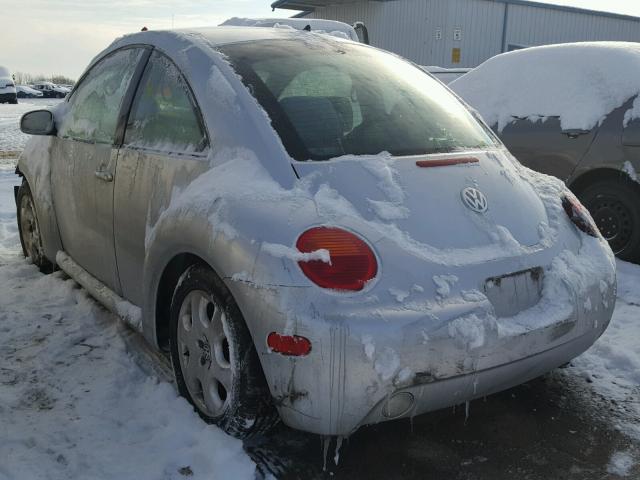3VWCK21CX3M425011 - 2003 VOLKSWAGEN NEW BEETLE 灰色 照片 3