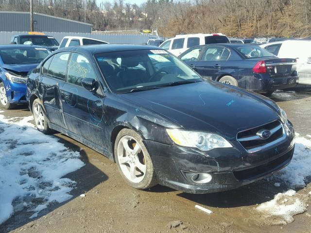 4S3BL626687203899 - 2008 SUBARU LEGACY 2.5 BLACK photo 1