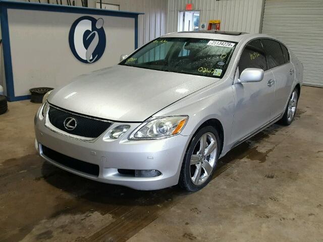 JTHBE96S070026212 - 2007 LEXUS GS 350 SILVER photo 2