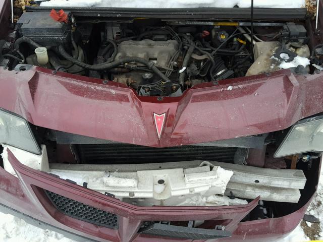 3G7DA03E72S590519 - 2002 PONTIAC AZTEK MAROON photo 7