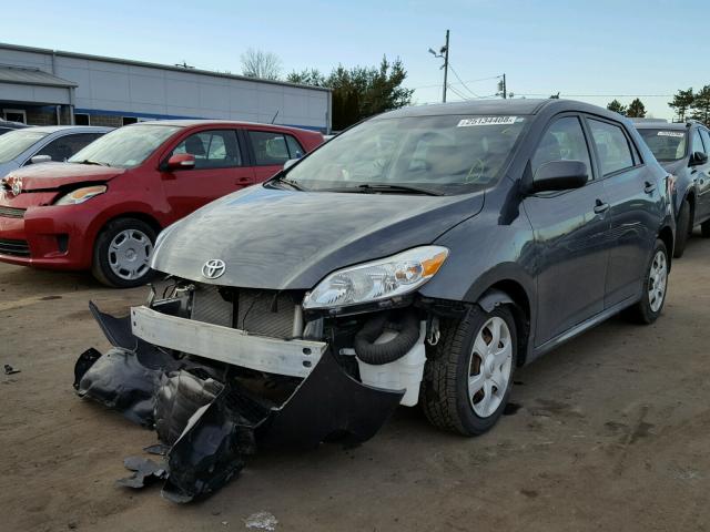 2T1KU40E79C094896 - 2009 TOYOTA COROLLA MA GRAY photo 2