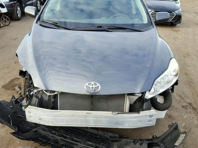 2T1KU40E79C094896 - 2009 TOYOTA COROLLA MA GRAY photo 7