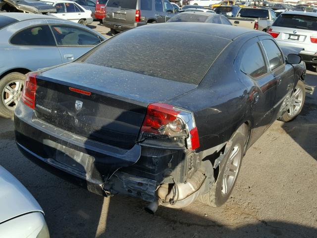 2B3KA43G06H305350 - 2006 DODGE CHARGER SE BLACK photo 4