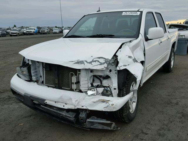 1GCDSCDEXA8106428 - 2010 CHEVROLET COLORADO L WHITE photo 2