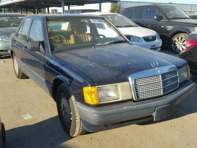 WDBDA29D7MF770844 - 1991 MERCEDES-BENZ 190 E 2.6 BLUE photo 1