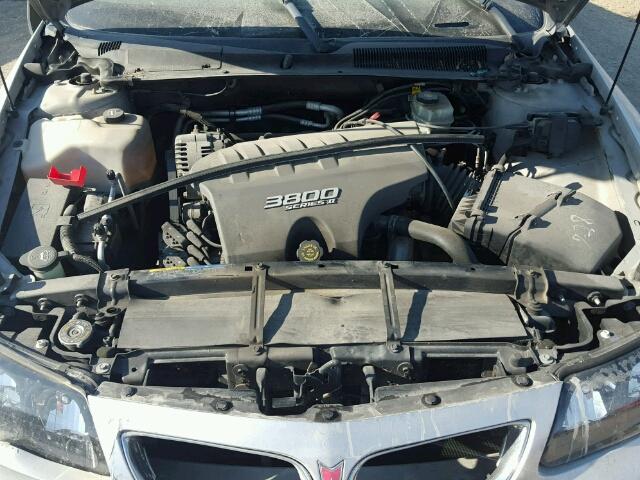 1G2HX54K724137735 - 2002 PONTIAC BONNEVILLE BLACK photo 7