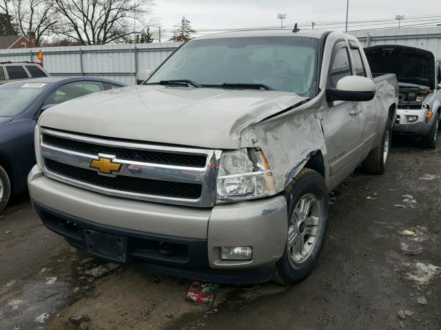 1GCEK19J18Z283162 - 2008 CHEVROLET SILVERADO SILVER photo 2