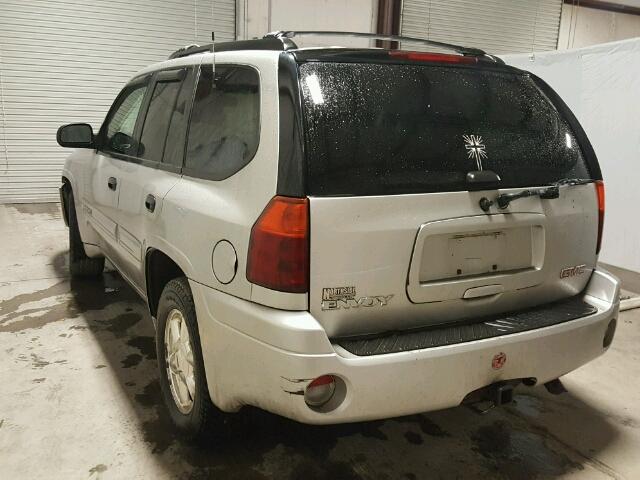 1GKDT13S952125753 - 2005 GMC ENVOY SILVER photo 3