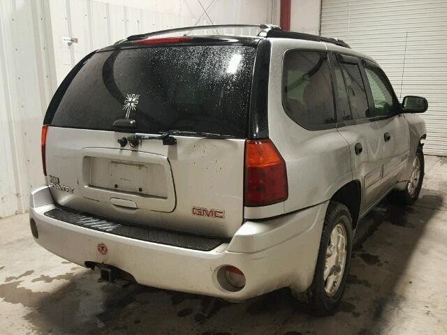 1GKDT13S952125753 - 2005 GMC ENVOY SILVER photo 4