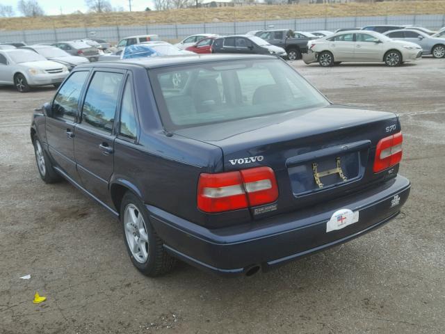 YV1LS5648W1439555 - 1998 VOLVO S70 GLT BLUE photo 3