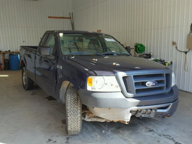 1FTRF14W96KB42368 - 2006 FORD F150 BLUE photo 1