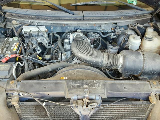 1FTRF14W96KB42368 - 2006 FORD F150 BLUE photo 7