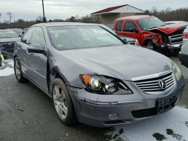 JH4KB16648C000225 - 2008 ACURA RL ნაცრისფერი ფოტო 1