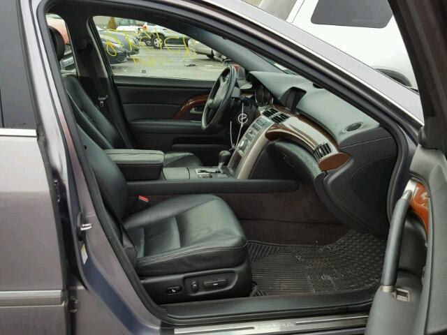 JH4KB16648C000225 - 2008 ACURA RL GRAY photo 5