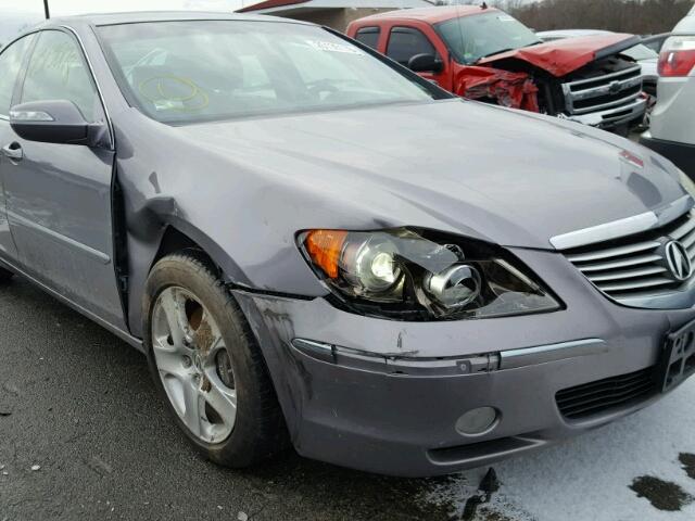 JH4KB16648C000225 - 2008 ACURA RL GRAY photo 9