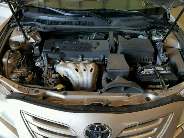 4T1BE46KX9U811364 - 2009 TOYOTA CAMRY BASE GOLD photo 7