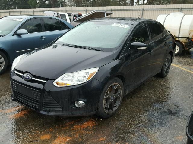 1FADP3F27DL187254 - 2013 FORD FOCUS SE BLACK photo 2