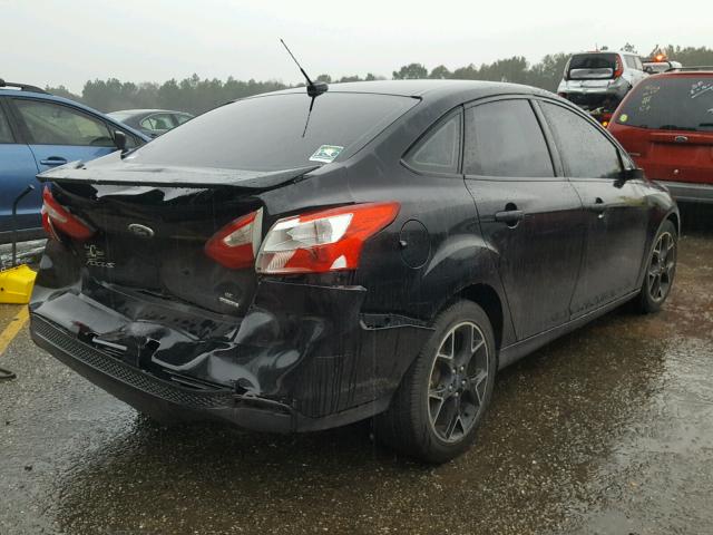 1FADP3F27DL187254 - 2013 FORD FOCUS SE BLACK photo 4