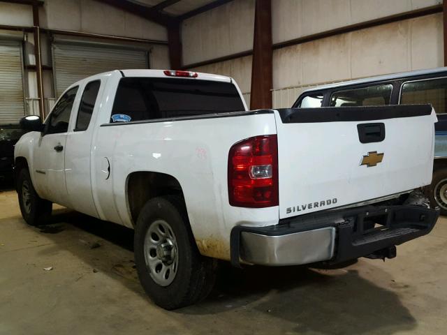 1GCSCPEX1AZ240833 - 2010 CHEVROLET SILVERADO WHITE photo 3