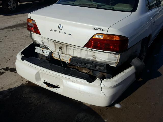 19UUA5664YA066162 - 2000 ACURA 3.2TL WHITE photo 9