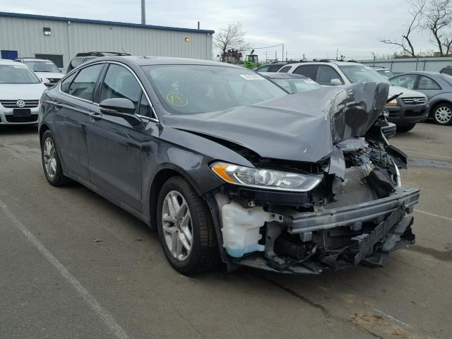 1FA6P0HD0G5123426 - 2016 FORD FUSION SE GRAY photo 1