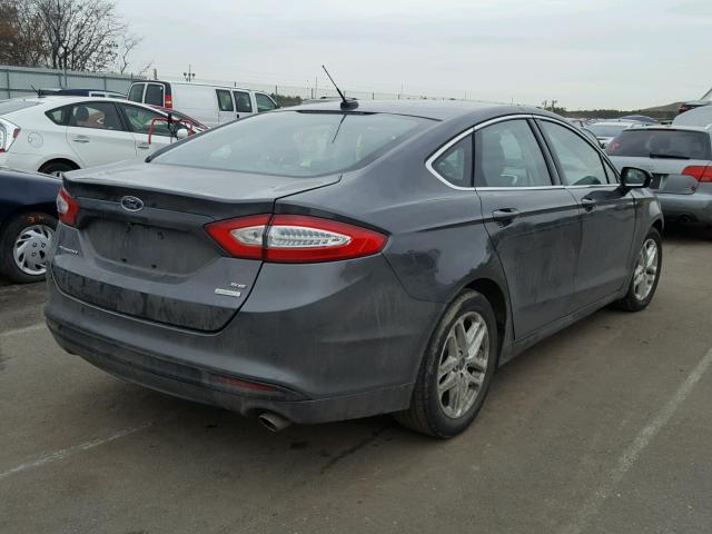 1FA6P0HD0G5123426 - 2016 FORD FUSION SE GRAY photo 4