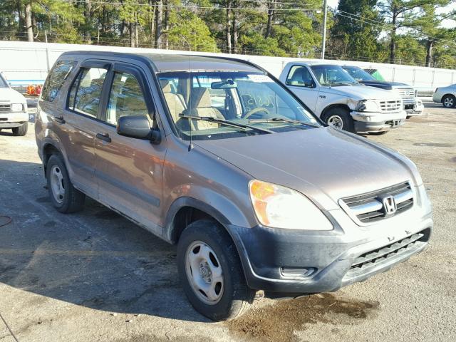 JHLRD68453C017016 - 2003 HONDA CR-V LX TAN photo 1