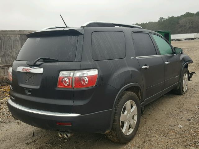 1GKER23768J303150 - 2008 GMC ACADIA SLT შავი ფოტო 4