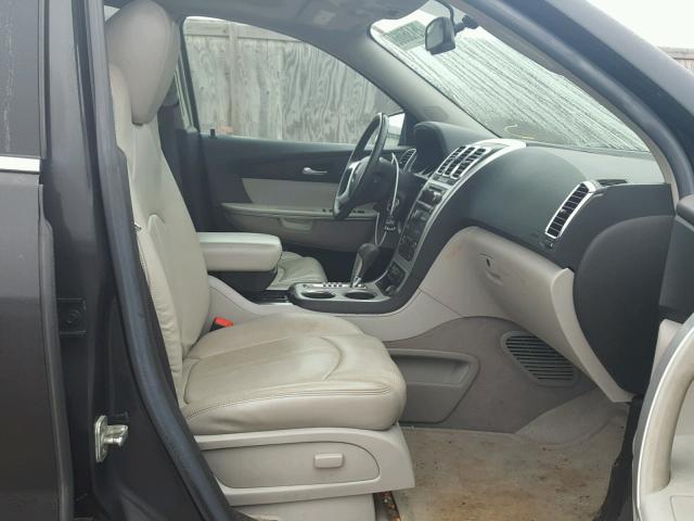 1GKER23768J303150 - 2008 GMC ACADIA SLT შავი ფოტო 5