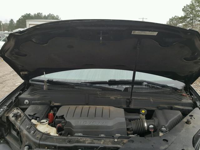 1GKER23768J303150 - 2008 GMC ACADIA SLT შავი ფოტო 7